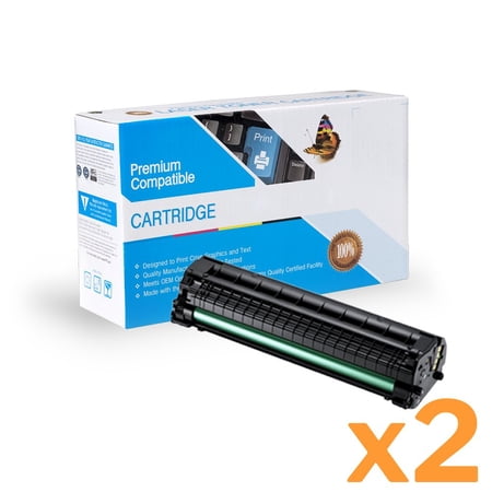Samsung MLT-D104S Compatible Cartridge Toner Cartridge cartridge  Black 2-pack!