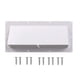 thumbnail image 1 of Cubierta de ventilación para campana extractora, accesorios para vehículos recreativos, ensamblaje, reemplazo del amortiguador exterior blanco, 1 of 8