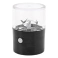 thumbnail image 3 of Molinillo de especias eléctrico de acero inoxidable, recargable por USB, portátil, triturador, triturador, para especias, hierbas, cigarrillos, color negro, 3 of 14