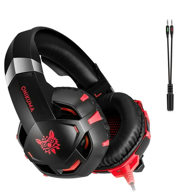 Gaming Headset for PS4, PC, Xbox One Controller, Wired Gaming Chat