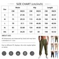 thumbnail image 3 of GrmtClth Men's Linen Pants Casual Loose Fit Beach Drawstring Pants Elastic Waist Beach Lightweight Yoga Jogger Trousers with Pockets Black M, 3 of 5