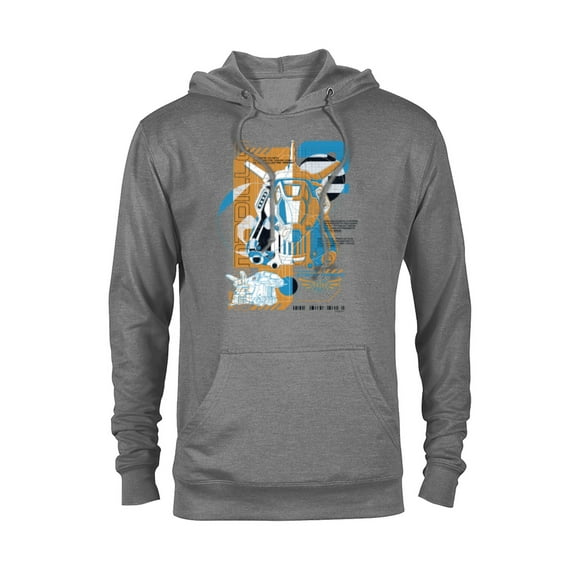 Disney Pixar Lightyear Armadillo Property of Star Command - Pullover Hoodie for Adults - Customized-Athletic Heather