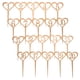 thumbnail image 1 of 20 tarjetas de números para mesas de boda, de madera, con forma de corazón, para recepción, manualidades (números del 1 al 20), 1 of 7