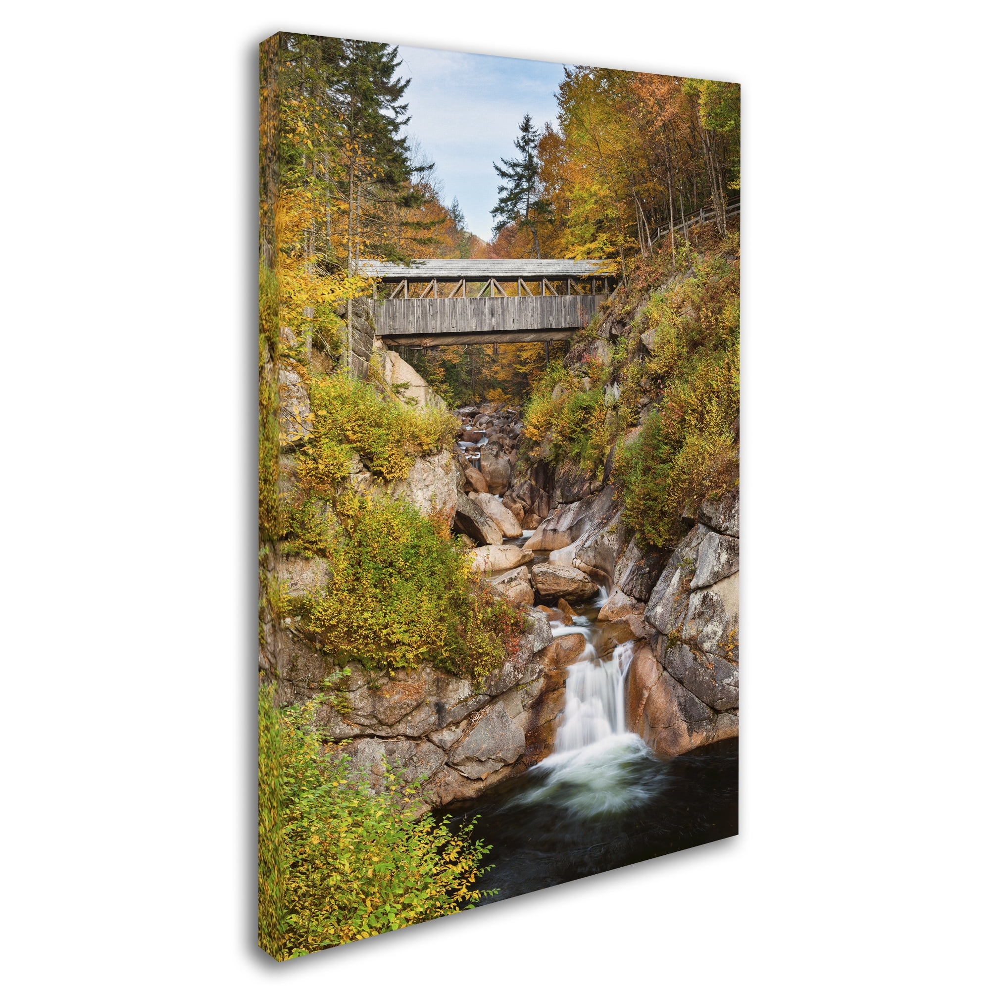 Trademark Fine Art 'Sentinel Bridge' Canvas Art by Michael Blanchette Photography