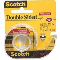3M 136 1/2" x 250" Scotch Double Stick Tape