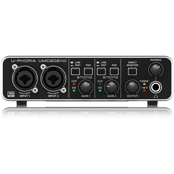 BEHRINGER U-Phoria UMC202HD, 2-Channel