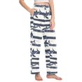 thumbnail image 2 of FORMRS Women's Pajama Pants with Pockets Soft Comfy Loungewear Sleep Bottom, Sizes S-2XL, Light Sharks, 2 of 8