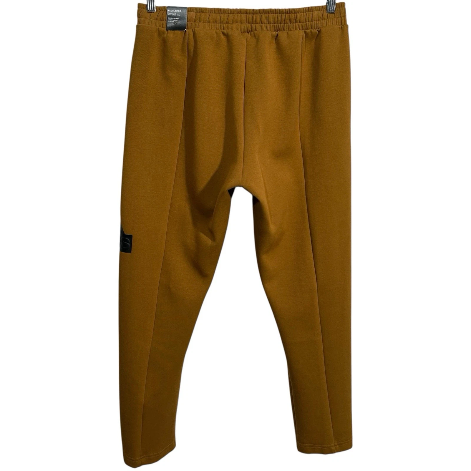 Adidas Mens Future Icons Badge Sport Athletic Pants Size L (33x30") Brown-Black