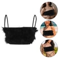 thumbnail image 4 of EeaseMX 1 chaleco sexy para mujer, delicado sujetador bandeau, para otoño e invierno (negro, talla M), 4 of 7