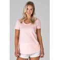 thumbnail image 2 of OTECKA T-Shirt en Coton Supima à Col Rond pour Femmes avec Empiècement Anti-Humidité, 2 of 5