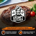 thumbnail image 3 of Grumpy Butcher Prime Steakhouse Beef Steak Meat, Large Thick Ribeye Steaks, 4 ct Pack, 14 oz Vacuum Bag, 3 of 6