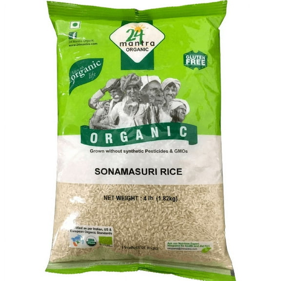 24 Mantra Org Sonamasoori Rice 4lb