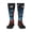 2 Black-1, variant on World Map Of Digital Circuits Knee Socks, High Socks Long Stretchy Sock Women Knee High Stocking, Long Socks for Women