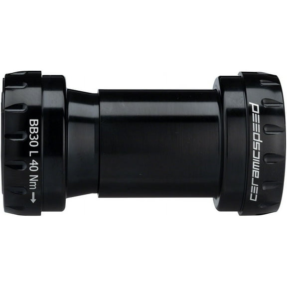 CeramicSpeed BB30 Road Bottom Bracket: Coated, 24mm Spindle, Black