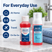 Hibiclens Antiseptic Skin Cleanser, 4 fl oz Flip Cap and 4 fl oz Foaming Pump Value Pack