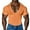 Orange, variant on Ashirexll Mens T-shirts, Big and Tall Shirts for Men, Temperament Short Sleeve V-neck T-shirt Summer Casual and Athletic Shirts for Fitness and Exercise Tops