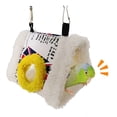 thumbnail image 5 of ZUARFY Thickened Parrot Cave Tent Soft Pet Bed Cute Winter Warm Hanging Bird Nest Cage, 5 of 9