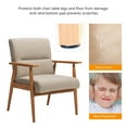 thumbnail image 2 of 48 Pcs Glide Pad Chair Glides Nail in Leg Protectors for Hardwood Floors Furniture Pads, 2 of 6