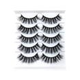 thumbnail image 1 of Pestañas con volumen y ligeras, pares, estilo visón, multipack de pestañas, 10 pares de pestañas postizas de visón, pestañas dramáticas de visón, 8D, 1 of 7