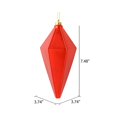 thumbnail image 3 of Vickerman M183003S 7 in. Red Shiny Lantern Christmas Ornament  4 per Bag, 3 of 3