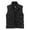 Black, variant on Mens Sleeveless Vest, Lightweight Outdoor Work Jacket, Summer Hiking Travel Breathable Outerwear with Multiple Pockets