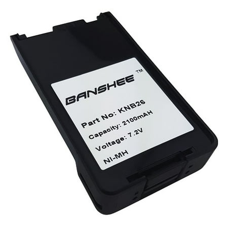 KNB-26 KNB-25 KNB-26N KNB-56 2100mAh Replacement Kenwood Two Way Radio Battery