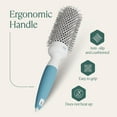 thumbnail image 5 of Osensia Blownout Small Ceramic Ion Thermic Round Brush for Blow Drying, 1.3 inch, 5 of 9
