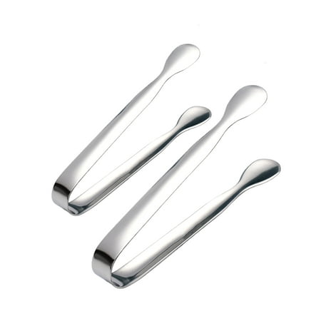 

Kaola 2Pcs Stainless Steel Ice Cube Sugar Tongs for Tea Party Coffee Bar Food Serving