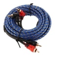thumbnail image 1 of Cable de instalación de amplificador de potencia Macarena 4GA para automóvil 2000 W azul, 1 of 7