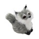 thumbnail image 1 of Yoone Lindo Simulación Zorro Encantador Mini Animal Realista Figura de Peluche Juguete Adorno Plástico Piel Sintética Fo, 1 of 7