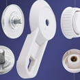 thumbnail image 2 of WORGEOUS  2 Pcs Suction Cup Hook Hangers for Windows Decorative White Hooks Hanging, 2 of 8