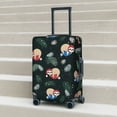 thumbnail image 2 of Lsque Baby Sloths Sleeping On The Christmas Ball Printed Luggage Cover, Travel Luggage Protector,Scratch and Dirt Resistant, Fits 18-32 Inch Luggage - Large, 2 of 9