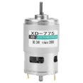 thumbnail image 1 of XD-775 24V High Speed Low Noise Double Ball Bearing Brush DC Motor (24V 20000rpm), 1 of 3