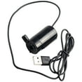 thumbnail image 1 of 2x Mini Aquarium Supplies Pumping Water Fish Tank Fountain USB Submersible Pump, 1 of 5