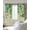 Yellow, variant on Country Leaves Blackout Curtains for Bedroom/Living Room, Thermal Insulated Kitchen Curtains, Watercolor Green Leaf Branches Vine Botanical Grommet Darkening Window Treatment Drapes 52"x72"x2