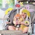 thumbnail image 4 of Taf Toys Baby Activity Arch, Stroller and Car Seat Toy Attachment with Rattling Beads Maze and Double-Sided Spinning Mirror, Ideal for Baby’s Fine Motor Skills Development, 0-12 Months, 4 of 10