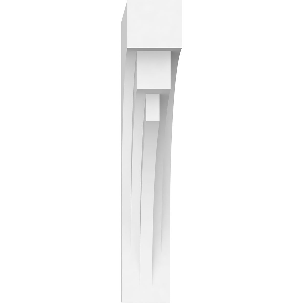 Ekena Millwork 2"W x 7"D x 11 5/8"H Standard Rockford Architectural Grade PVC Corbel