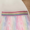 thumbnail image 5 of Ymyiu Girl Outfit Girls Sparkly Sequin Skirt Sets Sleeveless Tank Top Crop Dance Blouse with High Waisted Mini Skirts 5T 6T(Light Blue, 5-6 Years), 5 of 6