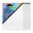 thumbnail image 1 of Stretched Blank Canvas Panels 8/Pack, 100% Cotton Acid Free Artist Canvas Boards, 1 of 8