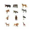 thumbnail image 1 of 12 figuras de animales de vida silvestre, juguete educativo, regalos para niños y niñas, figuras de animales de zoológico para proyectos escolares,, 1 of 8