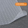 Performance Backing Carpet Clear Carpet Runner, Non-Slip Studded Backing, 72 x 36 inch, Clear ...