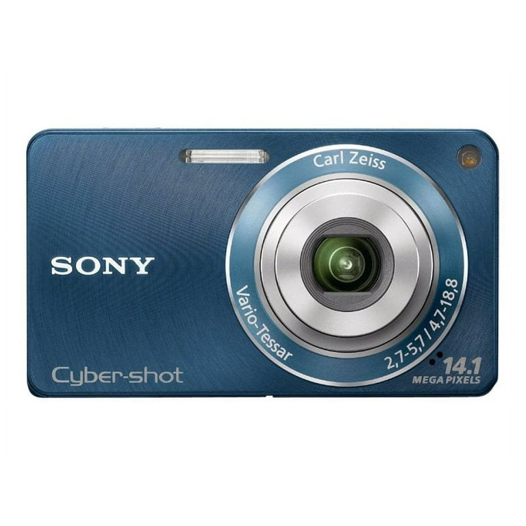 Sony Cyber-shot W350 Blue 14.1MP Digital Camera, 4X Optical Zoom & 2.7 LCD  