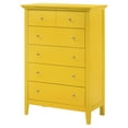 thumbnail image 2 of Glory Furniture Hammond 5-Drawers Bedroom Chest in Yellow, 2 of 5