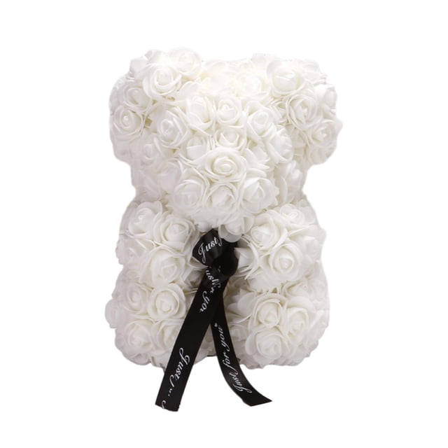 Rosa del Día de Valentín con caja de regalo, Decoración del Día de la Madre de Valentín, Decoración del Día de Valentín, Flor de Rosa para ,