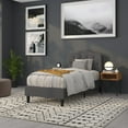 thumbnail image 4 of Flash Furniture Cambridge Tufted Upholstered Twin Size Headboard in Dark Gray Fabric, 4 of 11