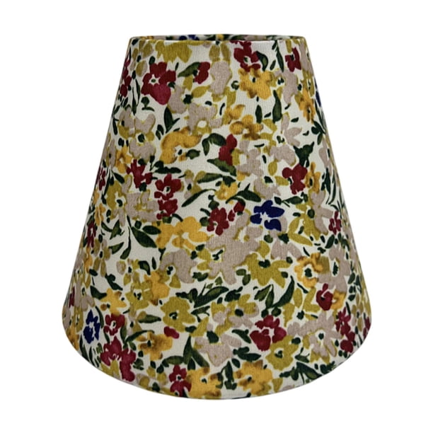 Reemplazo de pantalla de lámpara floral Accesorios rústicos Ligero Versátil Decorativo Estilo B