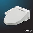 thumbnail image 3 of TOTO WASHLET C100 Electronic Bidet Toilet Seat with PREMIST, Rnd,White, 3 of 17