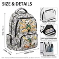 thumbnail image 5 of Pzuqiu Soccer Duck Camo 17 Inch School Bag Backpack for Boys Portable School Bookbags Large Capacity Travel Ruckpack Breathable Shoulder Bookbags Lightweight Laptop Daypack 6-8, 5 of 7