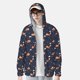 thumbnail image 2 of Balery Cartoon Fox Sudadera ligera de manga larga con capucha y protección solar UPF 50+ para hombre y mujer, ideal para pesca y running-X-Large, 2 of 7
