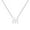 SL12, variant on Initial Necklace New Simple Letter Pendant Titanium S-teel Women's Personality with 26 Letter Gold Colorless Collarbone Chain Initial Letter Charm Necklaces